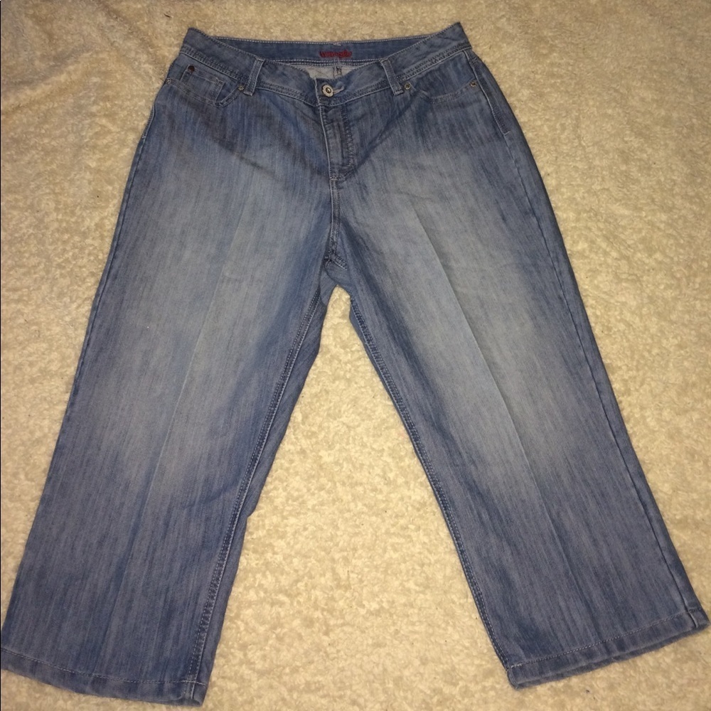 Wrangler cropped denim jeans Waist 36